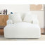 Chaise longue en velours côtelé doux, canapé confortable avec rembourrage en mousse, canapé-lit confortable pour le salon, la chambre à coucher, aucun assemblage requis