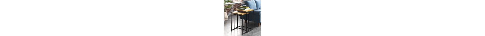 Solid Wood Top Nesting Tables