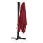 Parasol en porte-à-faux rectangulaire avec haut-parleur Bluetooth 13 'x 10' Mytchell-293583627-306349393