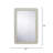 Penny Wood Rectangle Wall Mirror