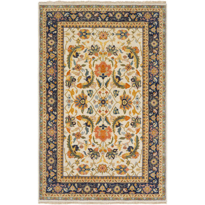 Ryals Wool Oriental Indoor Rug