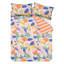 Microfiber Floral Duvet Cover Set with Pillowcases Included-578169228-578169225