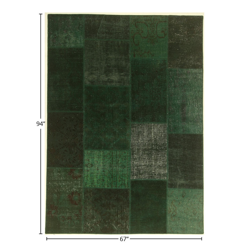 Hand Knotted Abstract Rug
