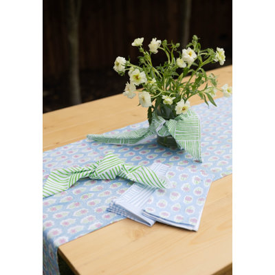 Table Runner - Lily -  Uniform Blue