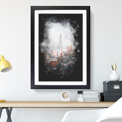 The Shard in London Vol.5 - Picture Frame Graphic Art