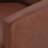Winslow Top Grain Genuine Leather Swivel Barrel Chair-742201557