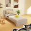 Structure de lit plateforme simple avec tiroir de rangement-761030979