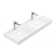 WS Bath Collections Energy 17.9'' White Ceramic Rectangular Bathroom Sink with Overflow