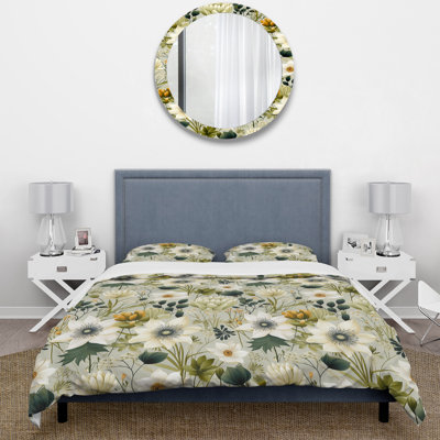 Ensemble de housse de couette Earthy Zen Garden III