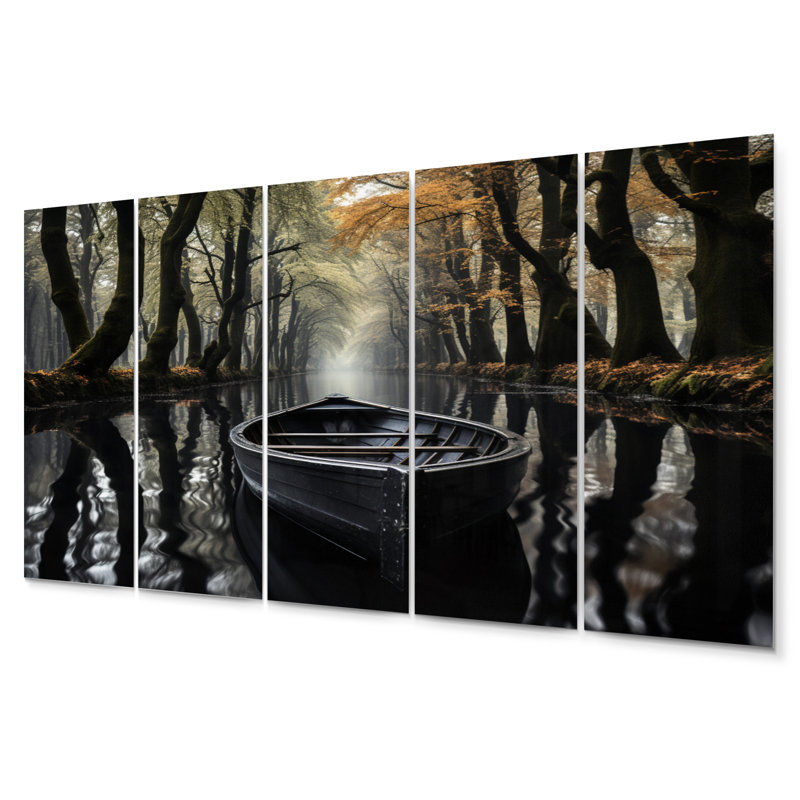 Rustic Buildings & Architecture Wall Decor on Metal