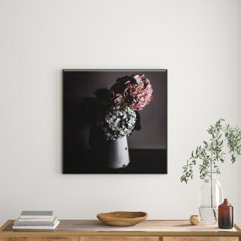 Print on Canvas, Black Floater Frame, 102cm H x 102cm W