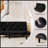 66" Black Velvet Sofa Bed