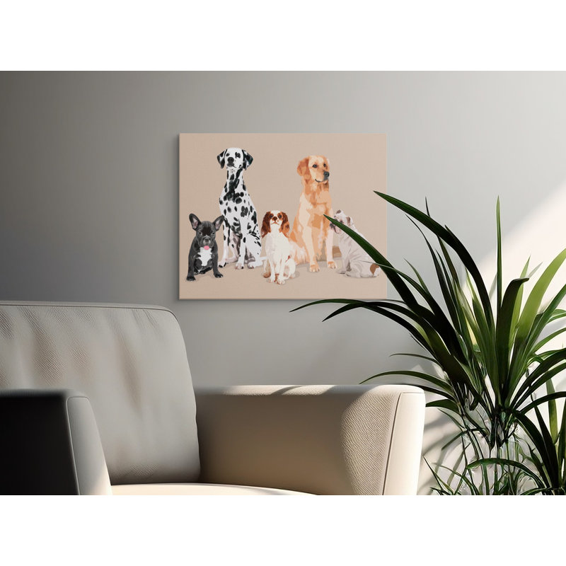 Portwood Wrapped Canvas Print Set, 48x16