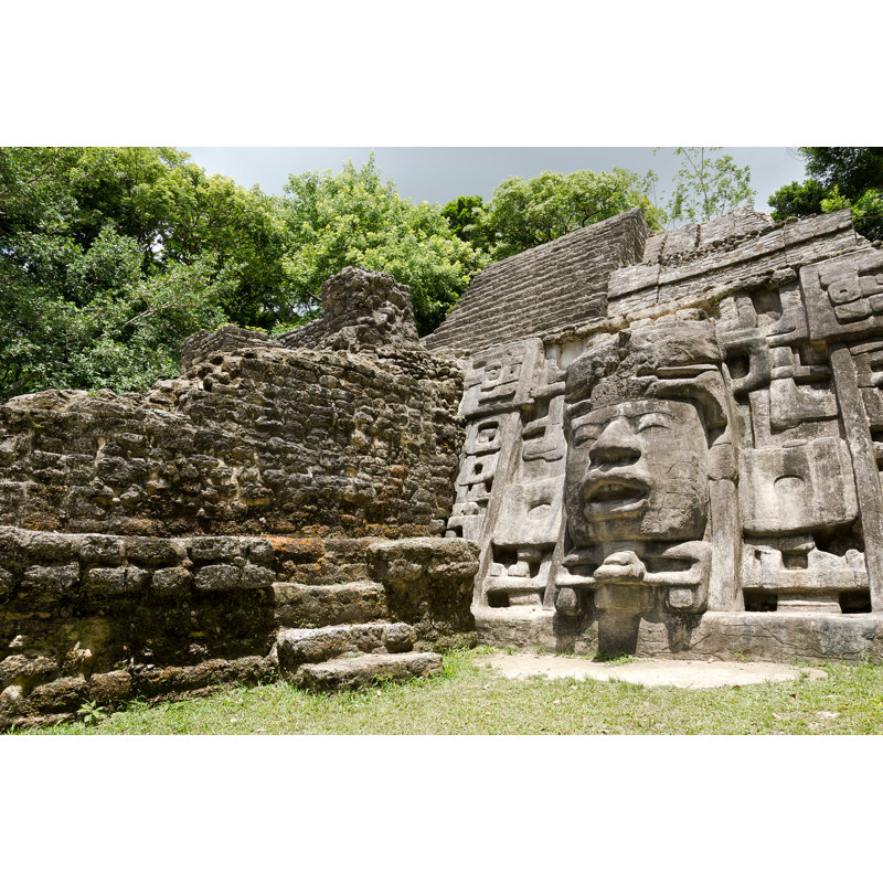 Temple In Belize - Wrapped Canvas Print, 30cm H x 46cm W x 3.8cm D