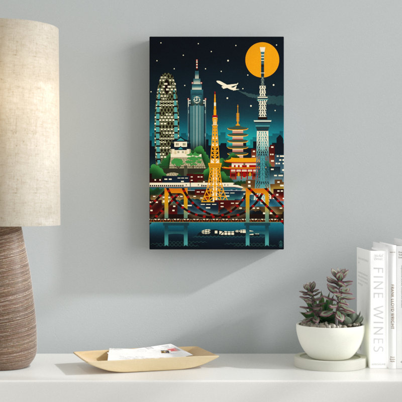 «Travel 136» par Lantern Press - impression sur toile tendue, H 32 po x l 22 po x P 2 po