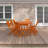 Anautica 8 - Person Wood Patio Dining Set with Rectangular Table