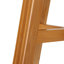 Borg Solid Wood Accent Stool