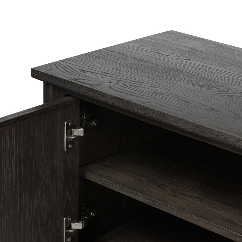 Bari Sideboard, Smoked Black Resawn Oak
