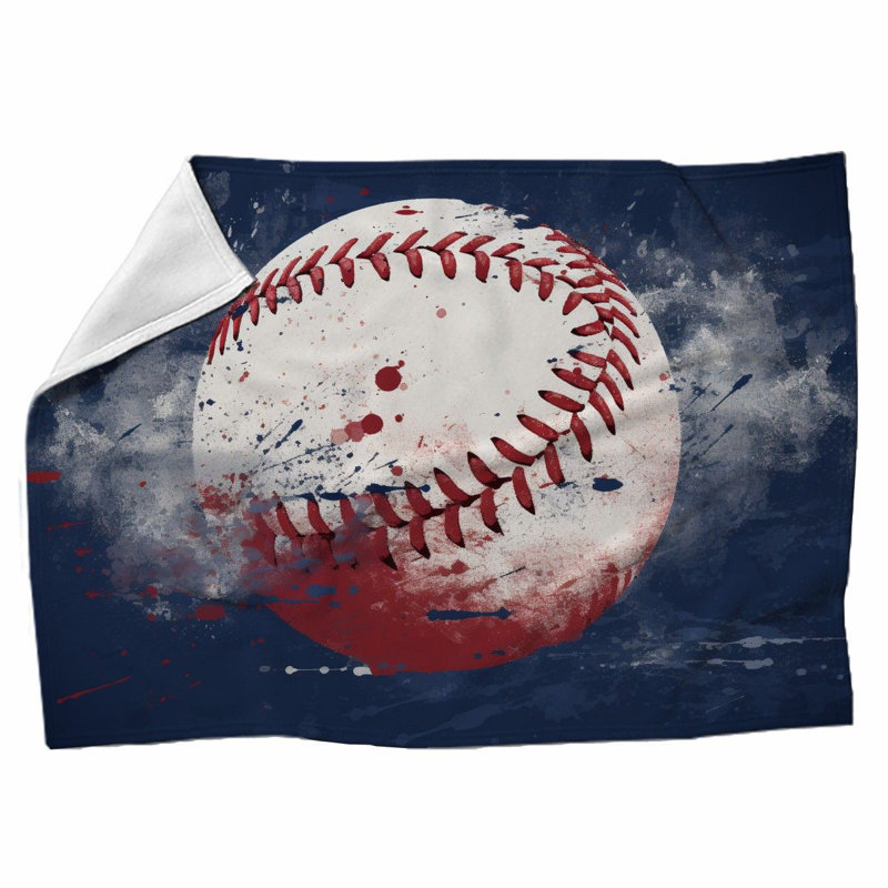 Jeté polaire Softball, L 51 po x L 60 po