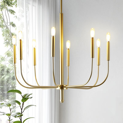 Exzavion 8 - Light Dimmable Classic / Traditional Chandelier