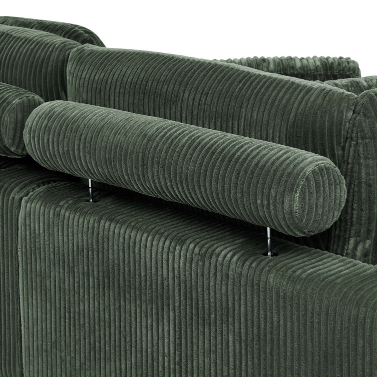 Gwendalynn 124.5" Wide Left Hand Facing Sofa and Chaise