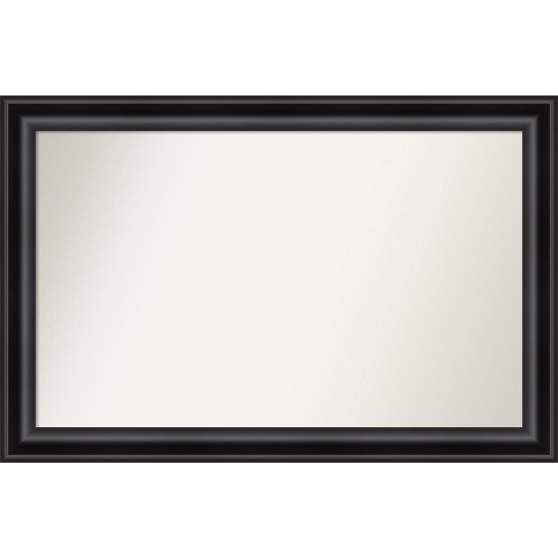 Miroir d'appoint mural en plastique Churchton, 32,75 po x 49,75 po