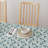 Square Tablecloth, 100% Cotton, 52X52", Fig Trees & Birds