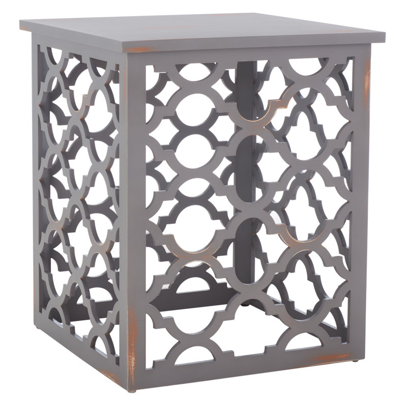 End Table, Gray