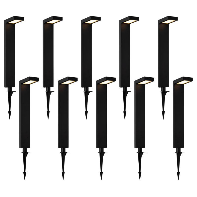 3w Low Voltage Black Aluminum Led Outdoor Landscape Path Lights