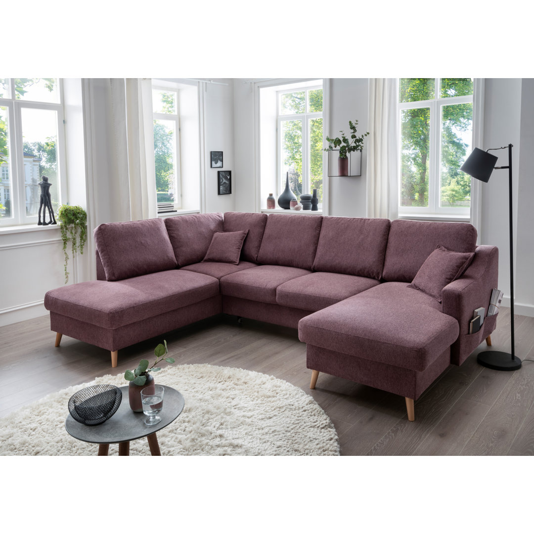 Ecksofa Emerich mit Bettfunktion