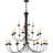 Analycia 24 - Light Dimmable Tiered Chandelier