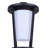 VERO. LOL674BK LED Integrated Outdoor Lantern Light, Black Finish