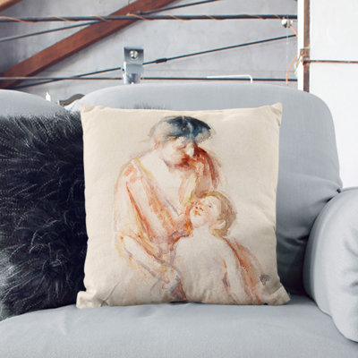 Mother And Child Vol.8 Square Throw Cushion