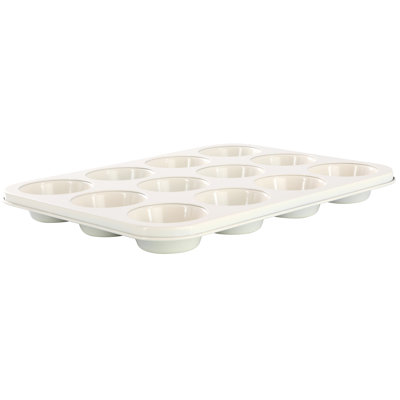Martha Stewart Everyday Bake 12 Cup Nonstick Steel Muffin Panl