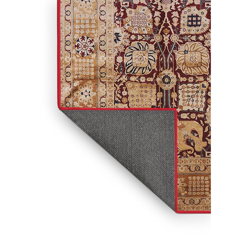 Tapis oriental brun / rouge, Rectangle 8 pi x 12 pi