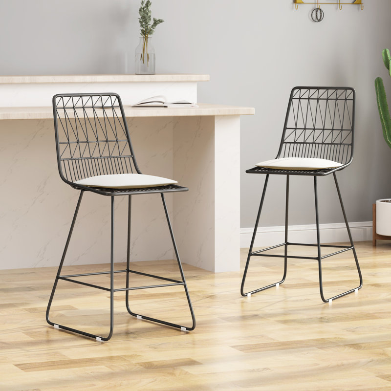 2 tabourets de comptoir Modern Design