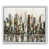 White Floater Frame Canvas