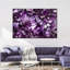 Géode mauve améthyste sur toile-149871032