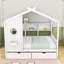 Lit en bois avec tiroirs et tablettes-1138077414
