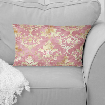 Glamour Damask - Glam Lumbar Pillow