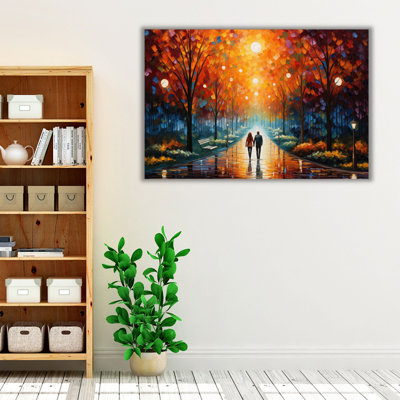 «Glowing Park Romance», reproduction d'art murale