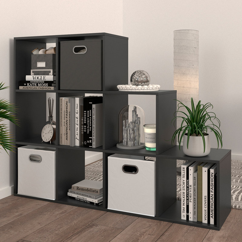 Boyko Bookcase, Dark Grey