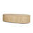 Elara Ribbed Oblong Travertine Coffee Table