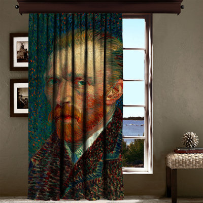 Rideau en polyester Harding