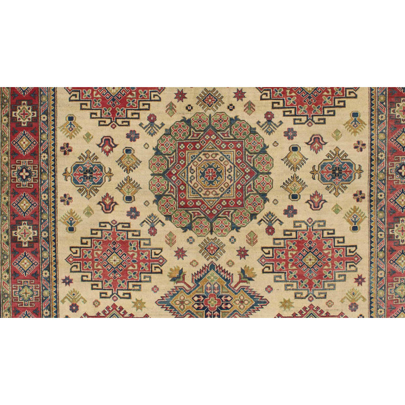 Alejandrino Rectangle 247 cm x 302 cm Oriental Hand Woven Area Rug