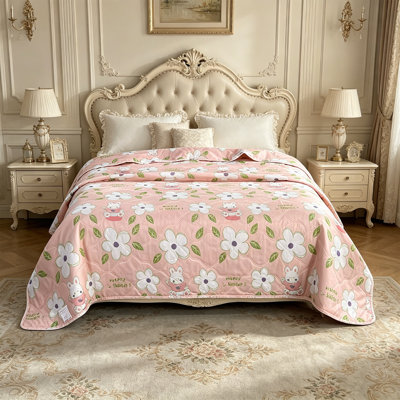 Gift Summer Quilt Air-Conditioning Quilt Cool Summer Quilt Grand Opening Gift Sets Washable Cottons Quilt Quilt Inserts Lightweight Quilt