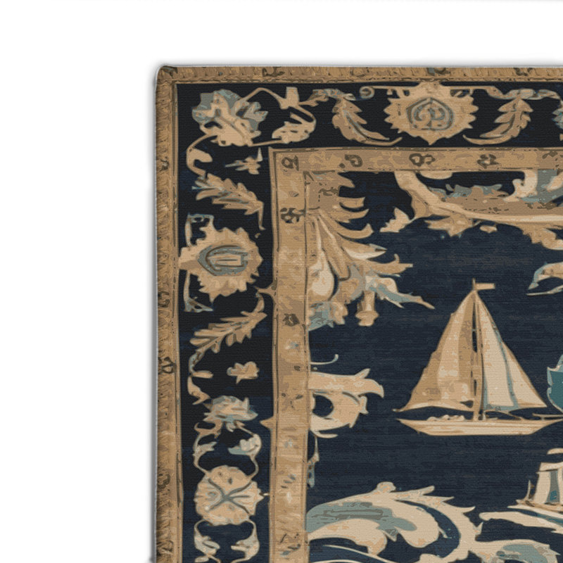 Tapis d'intérieur et d'extérieur gris Persian, Rectangulaire 2 pi x 3 pi