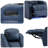 Mixell Leather Home Theater Seating with Cup Holder-517375218