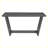 6-Piece Retro Dining Set, 1 Rectangular Table with 4 Upholstered Chairs and 1 Bench-81858188