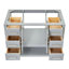 42 in. W Single Bathroom Vanity Base-1834244669